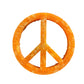 Large Peace Sign Air Freshener