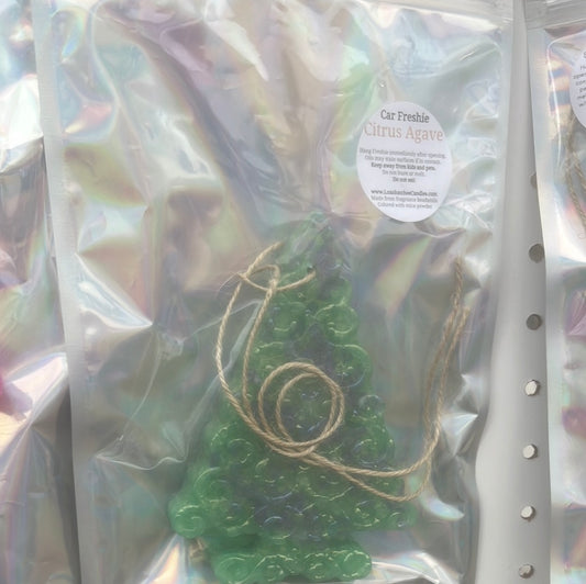 Christmas Tree with Swirls Air Freshener