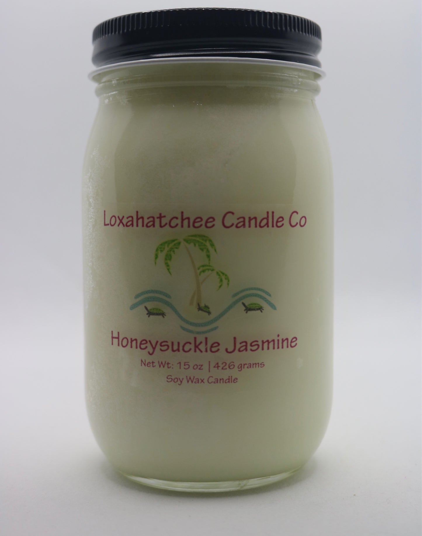 Honeysuckle Jasmine Soy Wax Candle