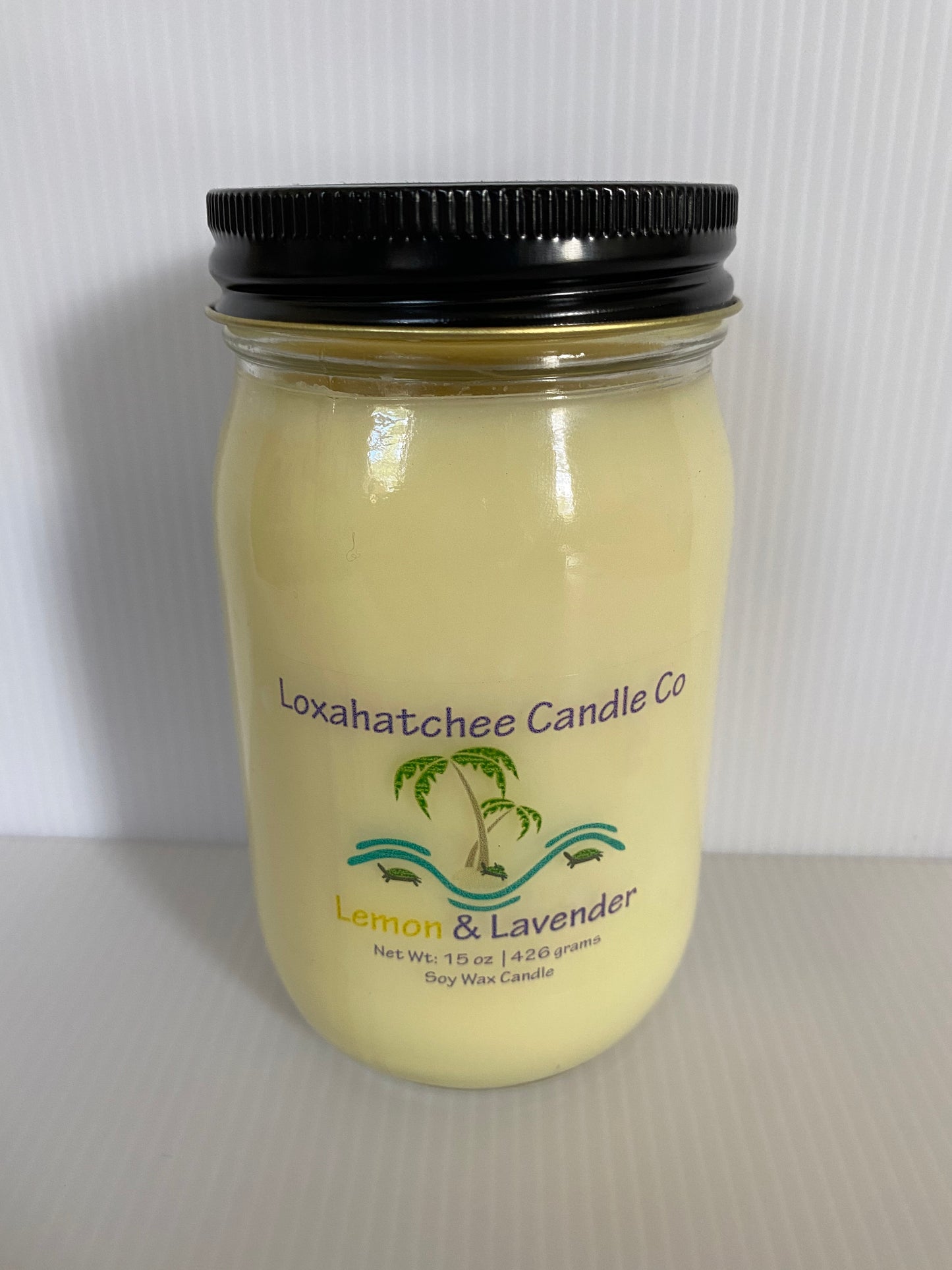 Lemon Lavender Soy Wax Candle