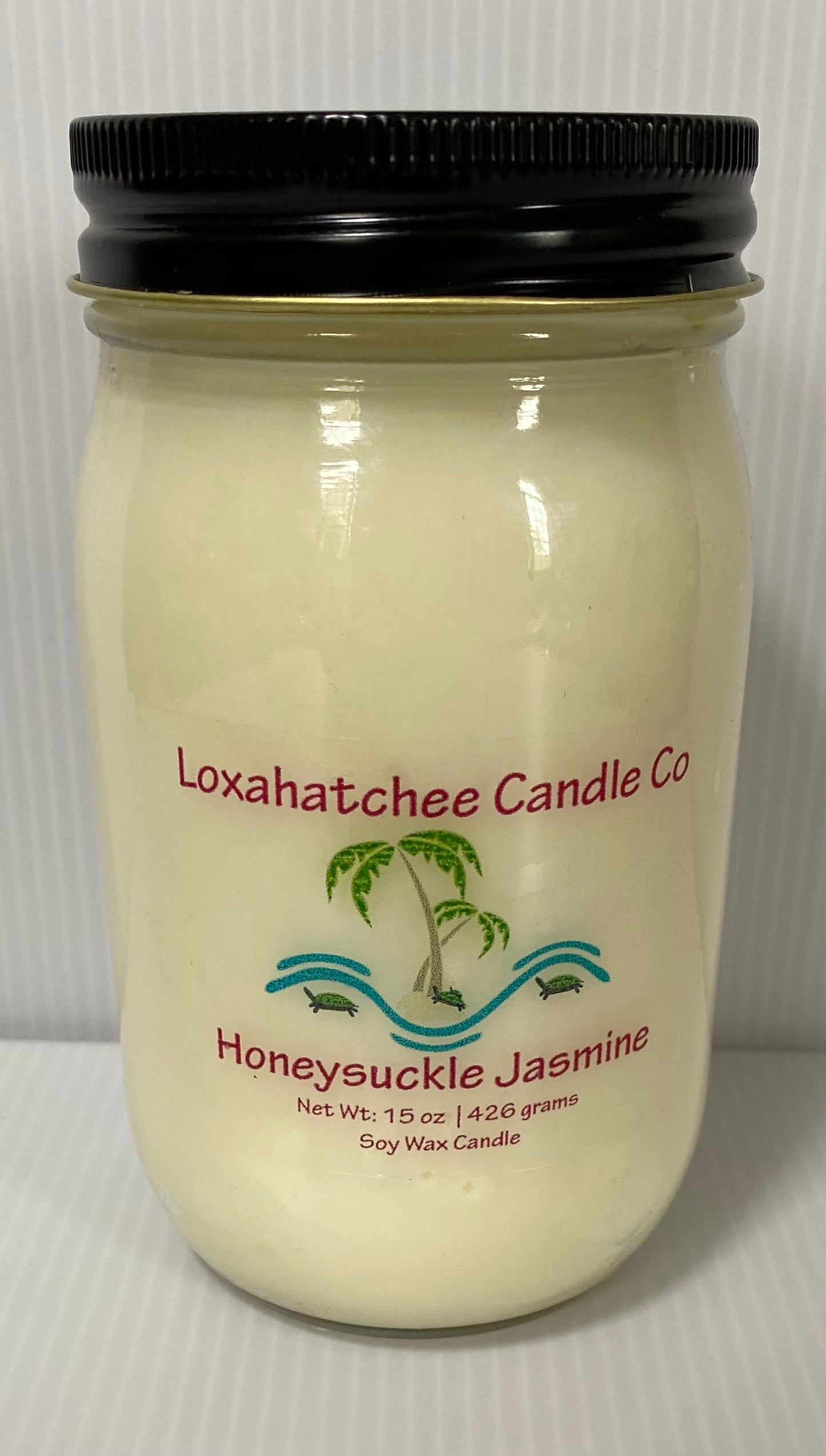 Honeysuckle Jasmine Soy Wax Candle