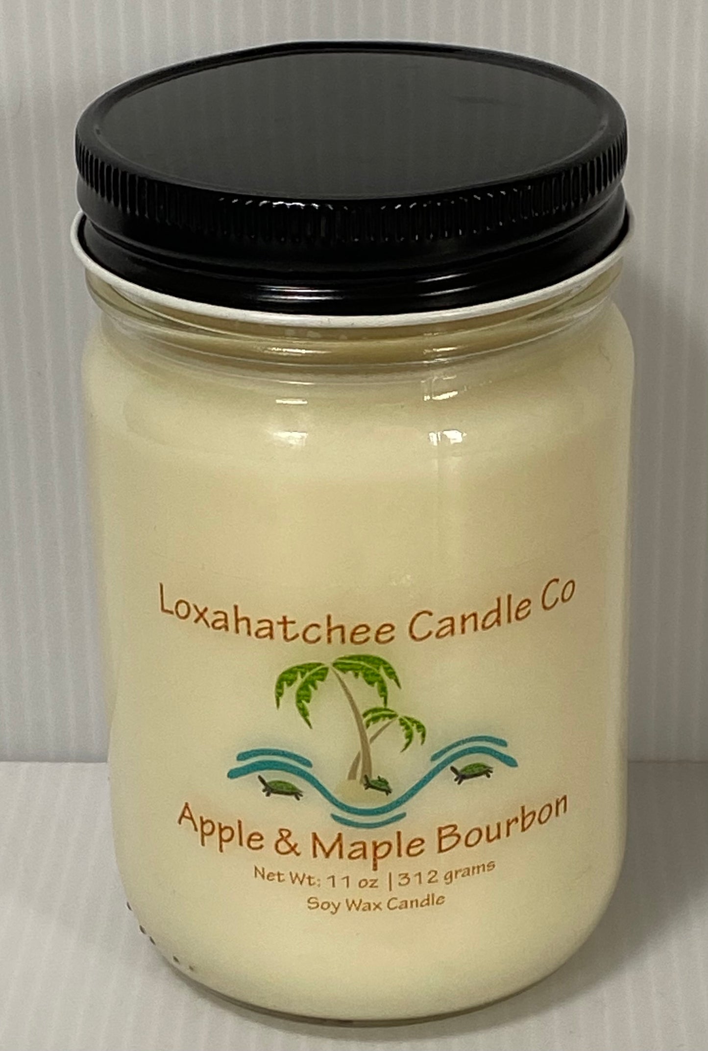 Apple Maple Bourbon Soy Wax Candle