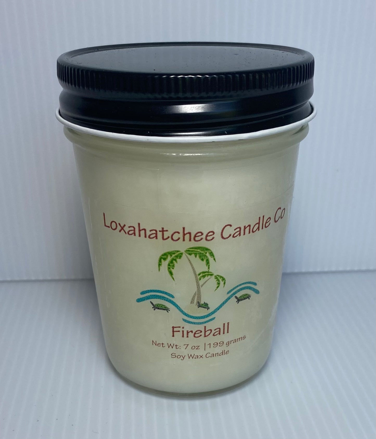 Fireball Soy Wax Candle