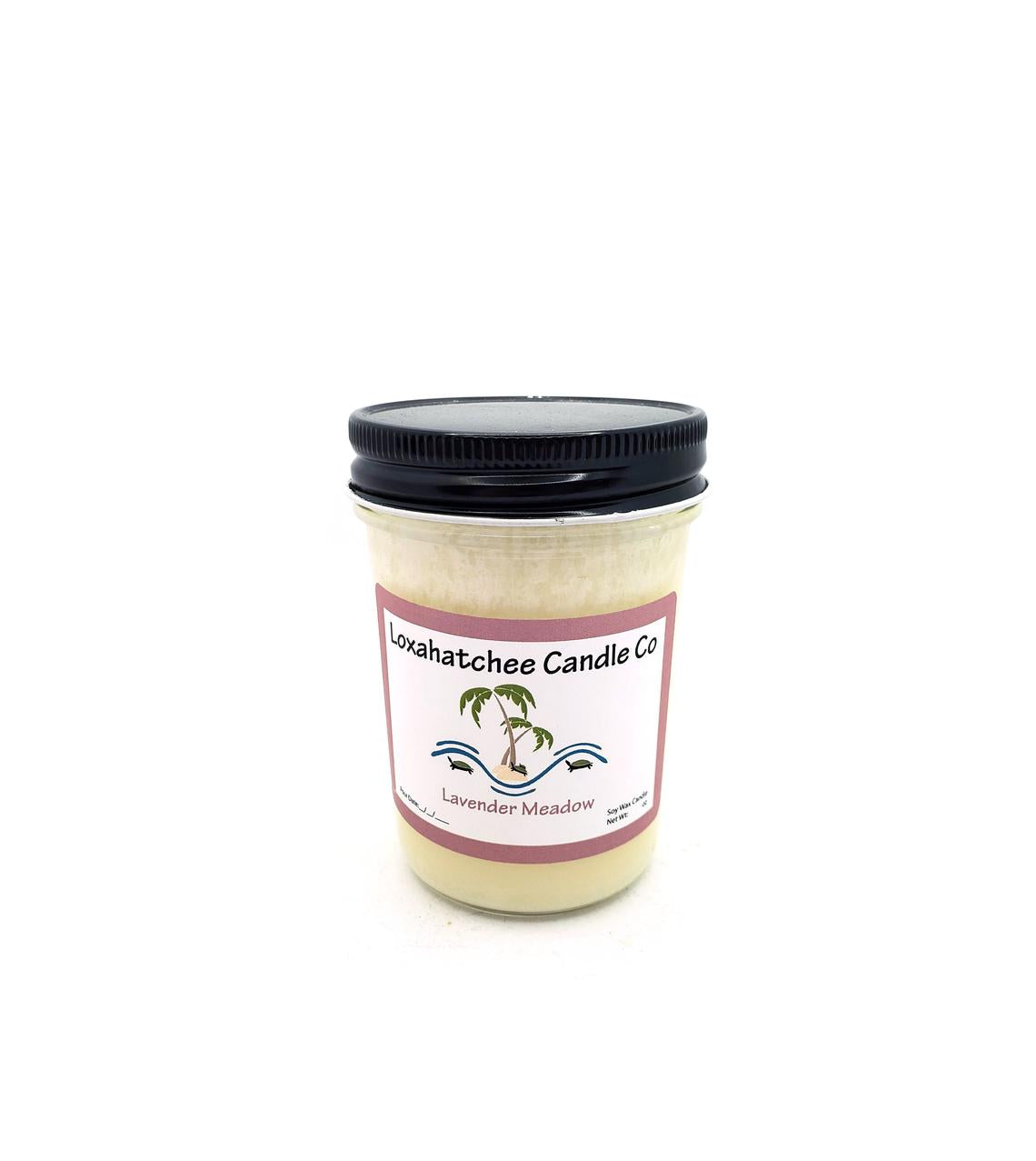 Lavender Soy Wax Candle, 8 oz Jar