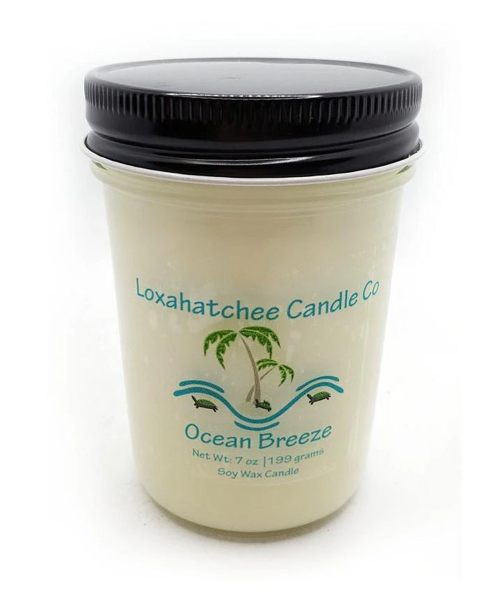 Ocean Breeze Soy Wax Candle