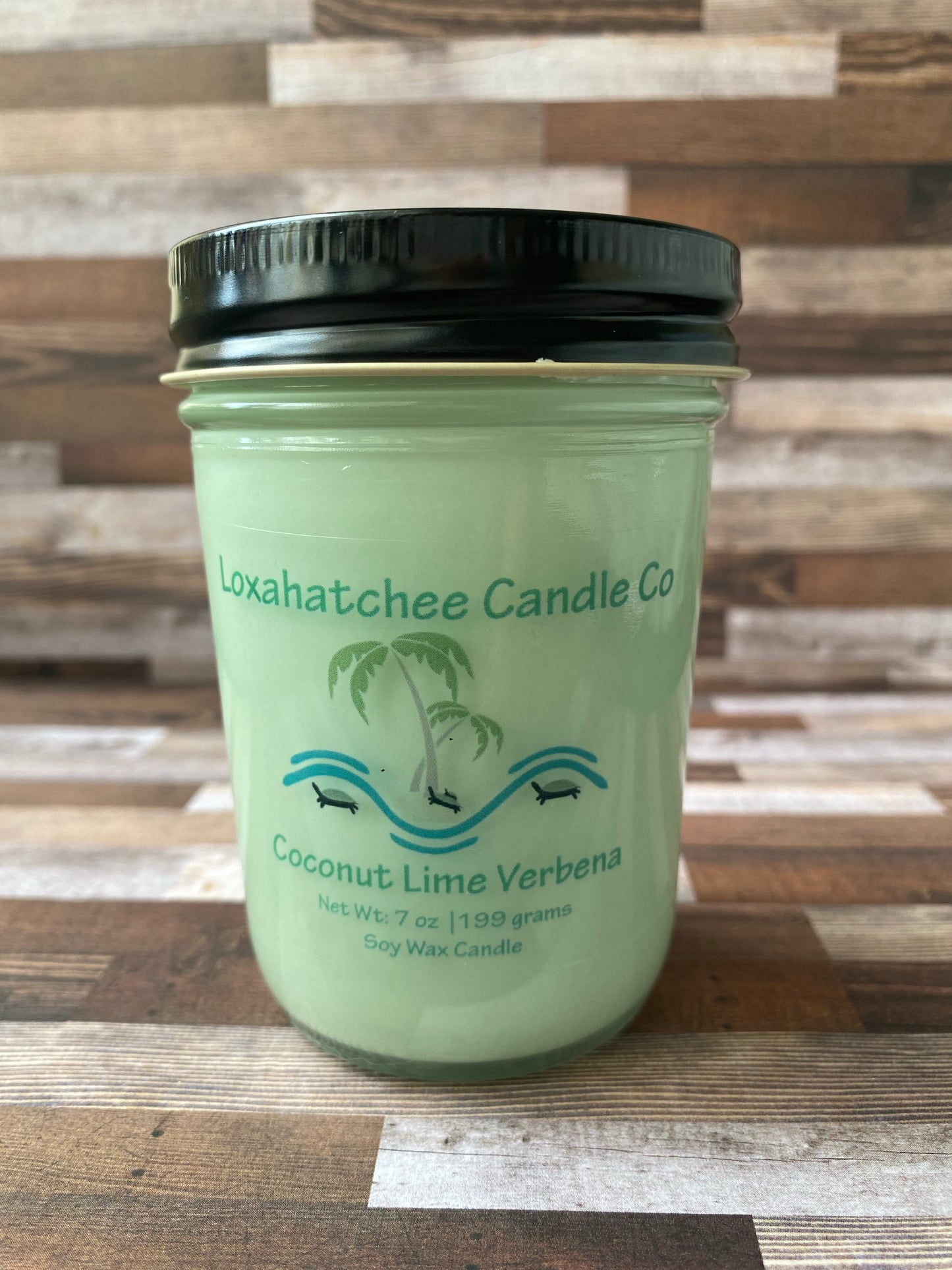 Coconut Lime Verbena Soy Wax Candle