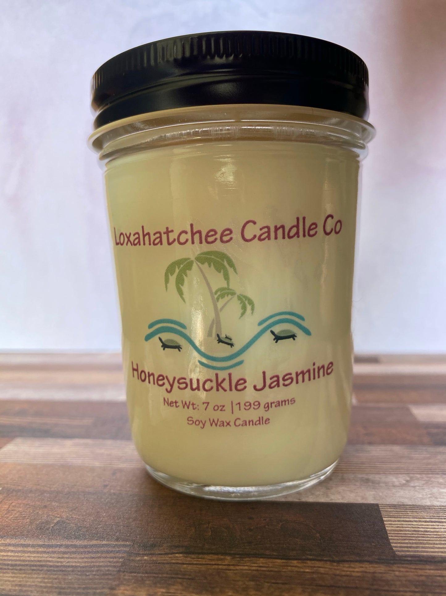 Honeysuckle Jasmine Soy Wax Candle