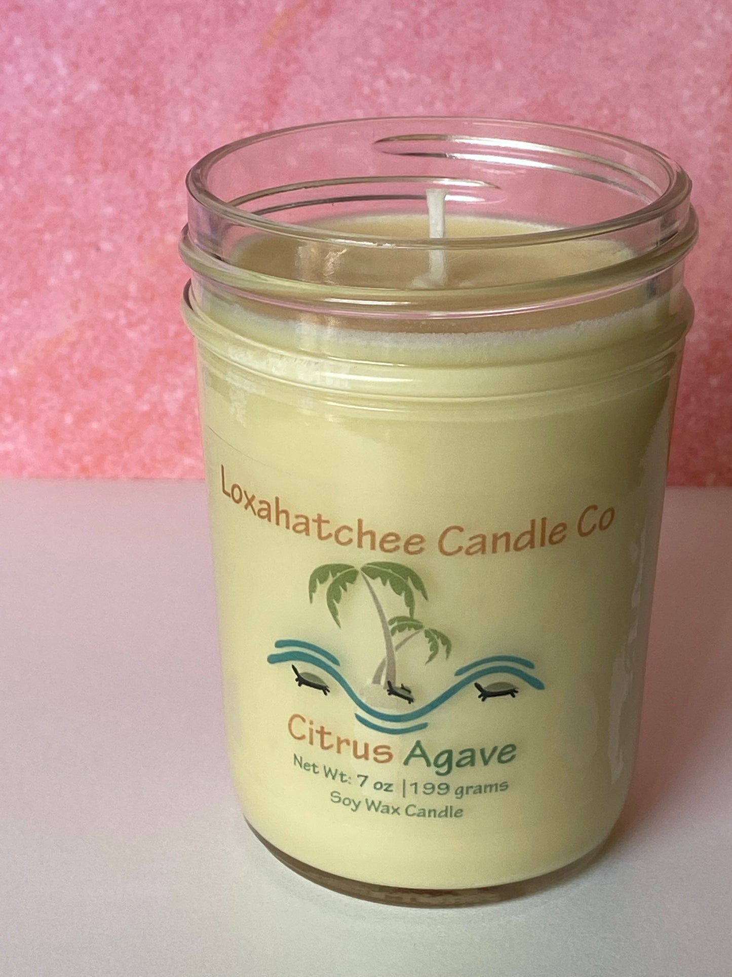 Citrus Agave Soy Wax Candle