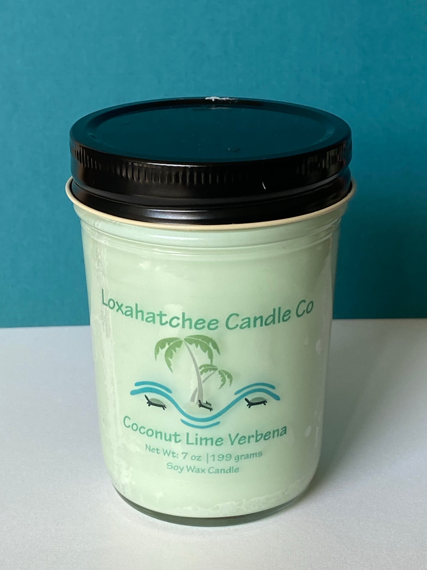 Coconut Lime Verbena Soy Wax Candle