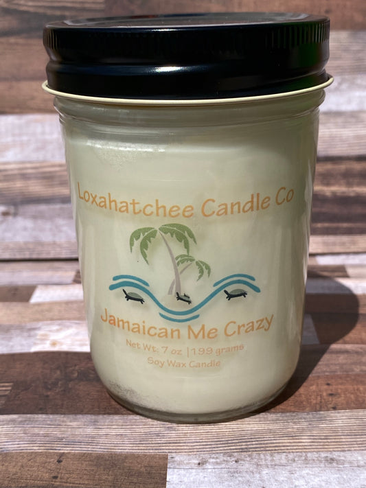 Jamaican Me Crazy Soy Wax Candle