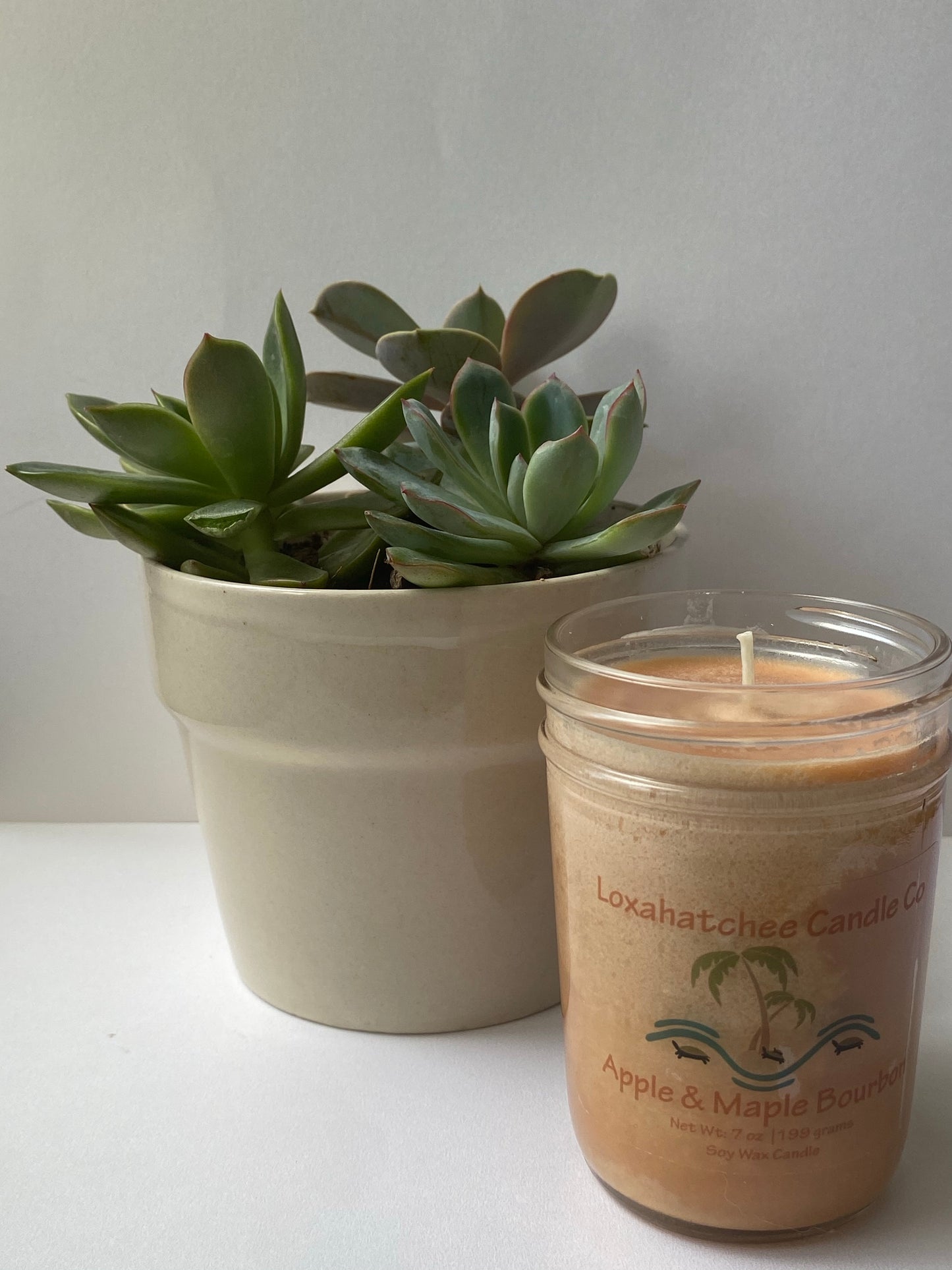 Apple Maple Bourbon Soy Wax Candle