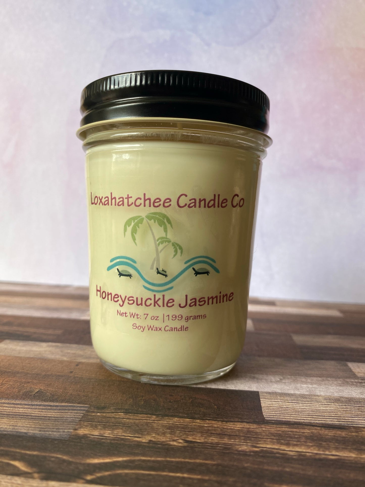 Honeysuckle Jasmine Soy Wax Candle