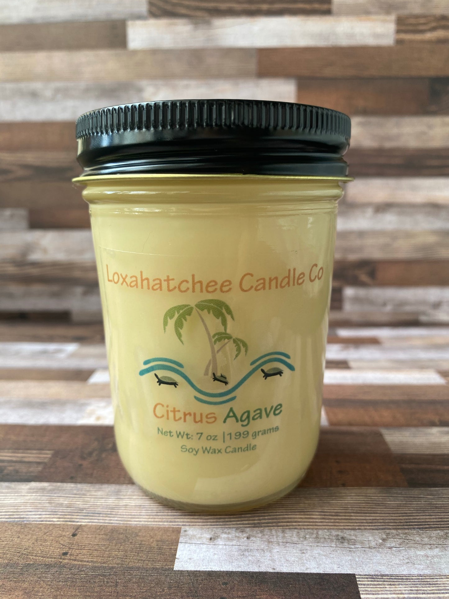 Citrus Agave Soy Wax Candle