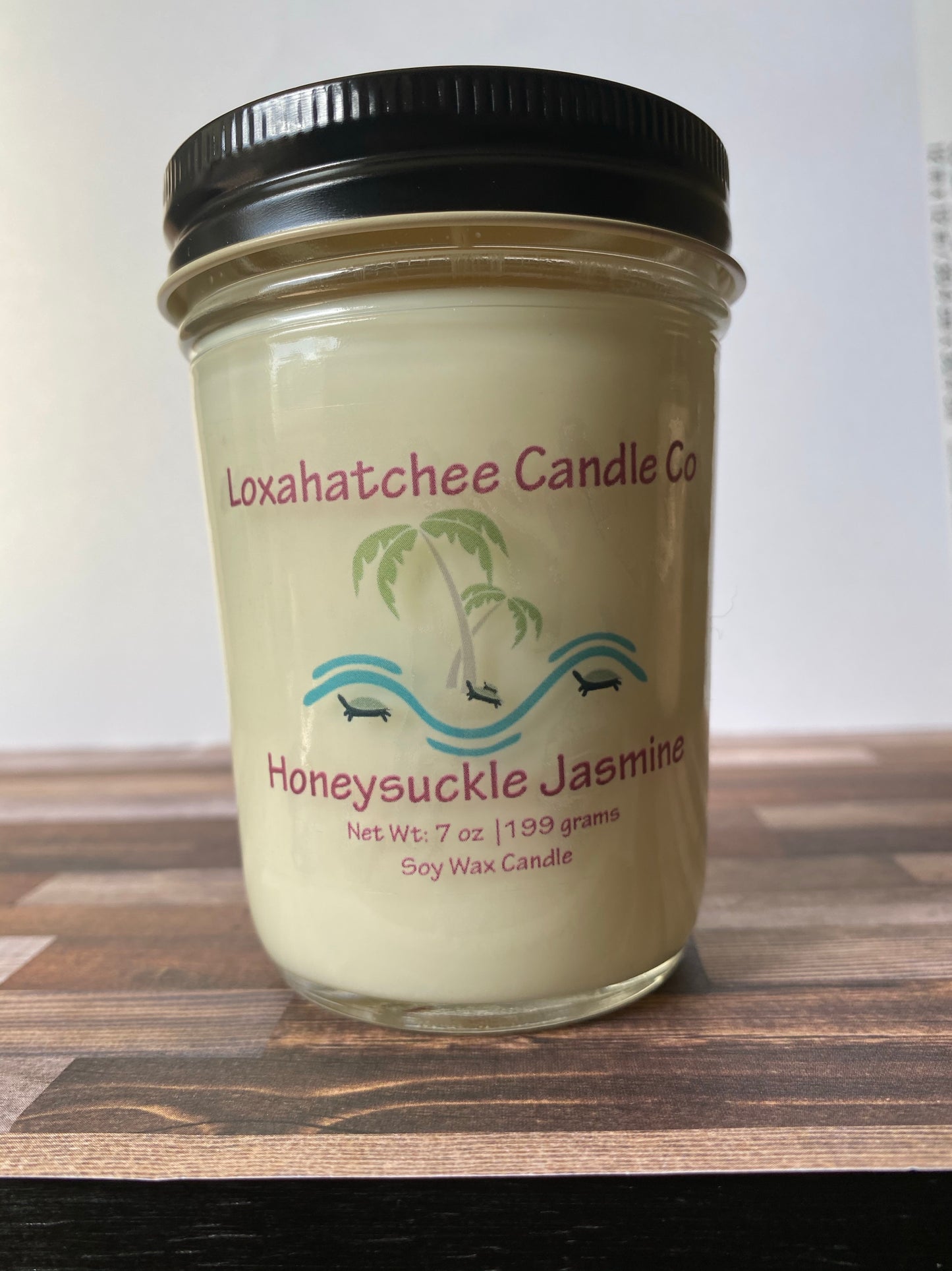 Honeysuckle Jasmine Soy Wax Candle