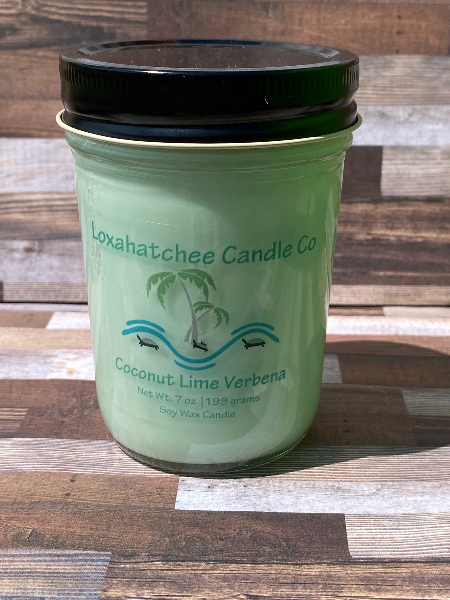 Coconut Lime Verbena Soy Wax Candle