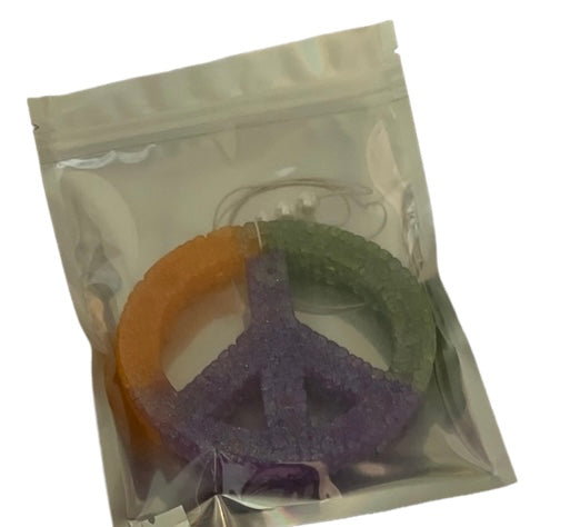 Peace Sign Car Air Freshener