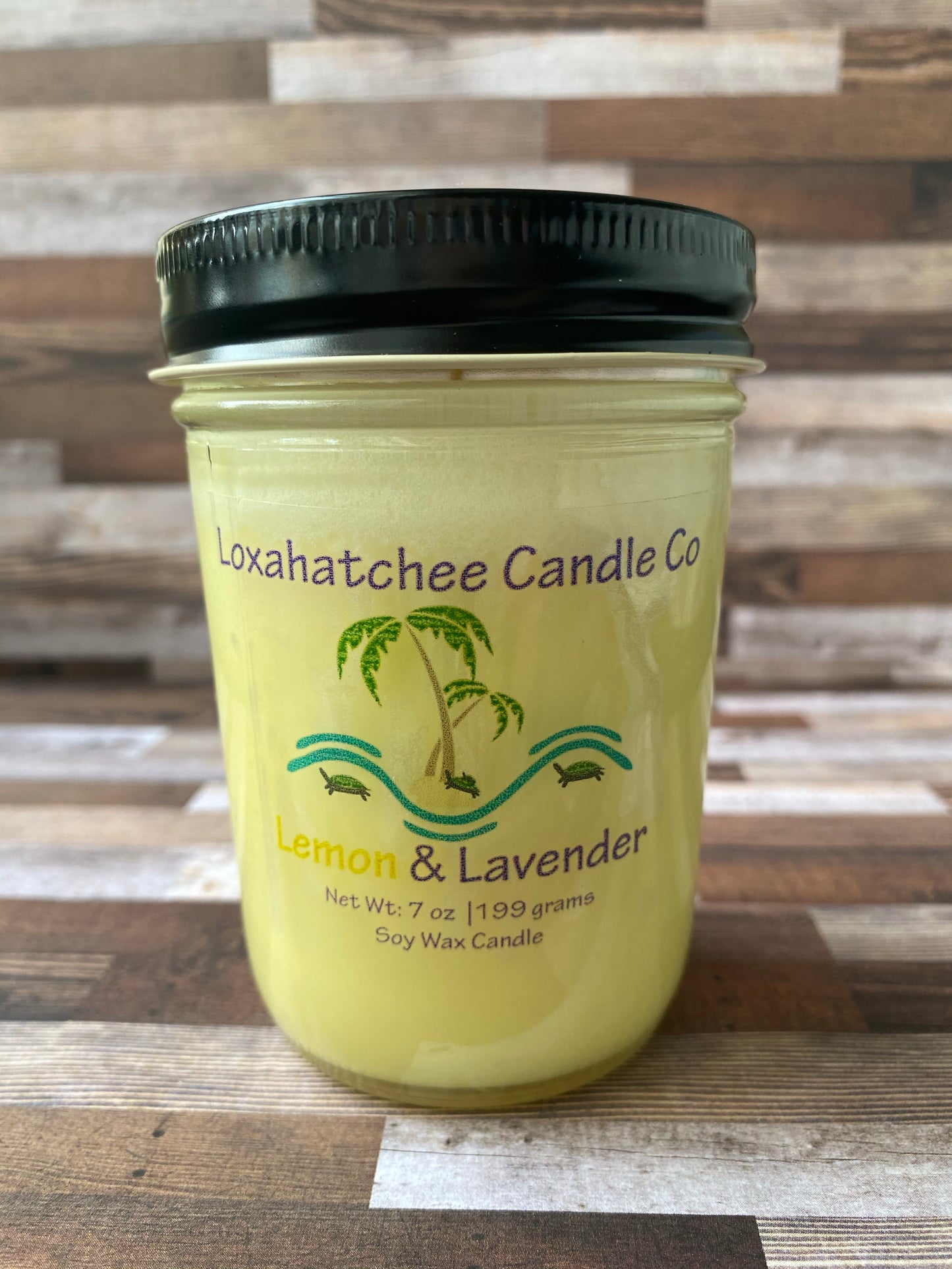 Lemon Lavender Soy Wax Candle