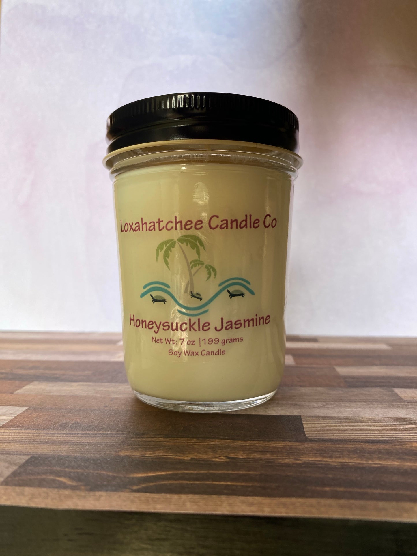 Honeysuckle Jasmine Soy Wax Candle