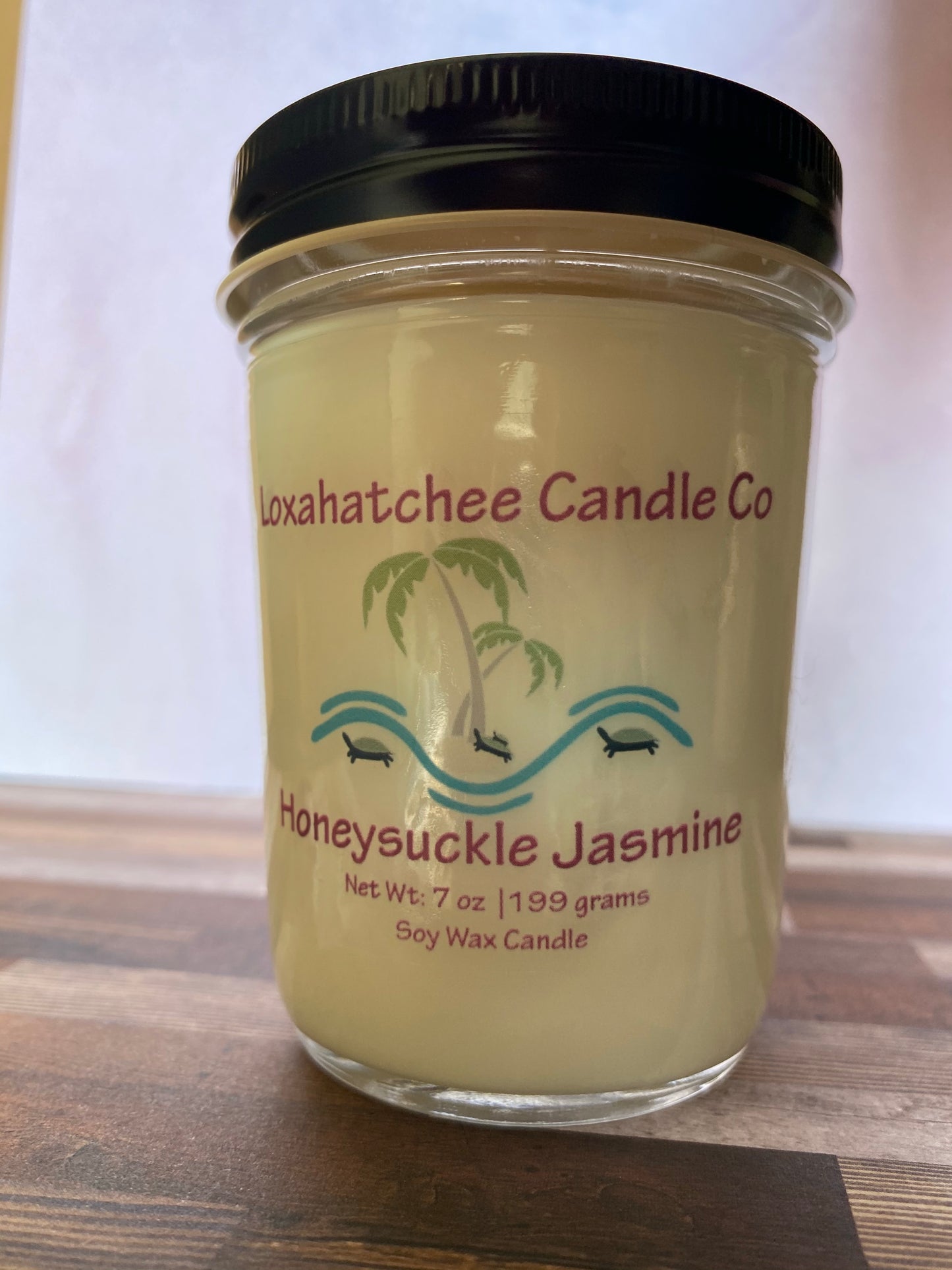 Honeysuckle Jasmine Soy Wax Candle