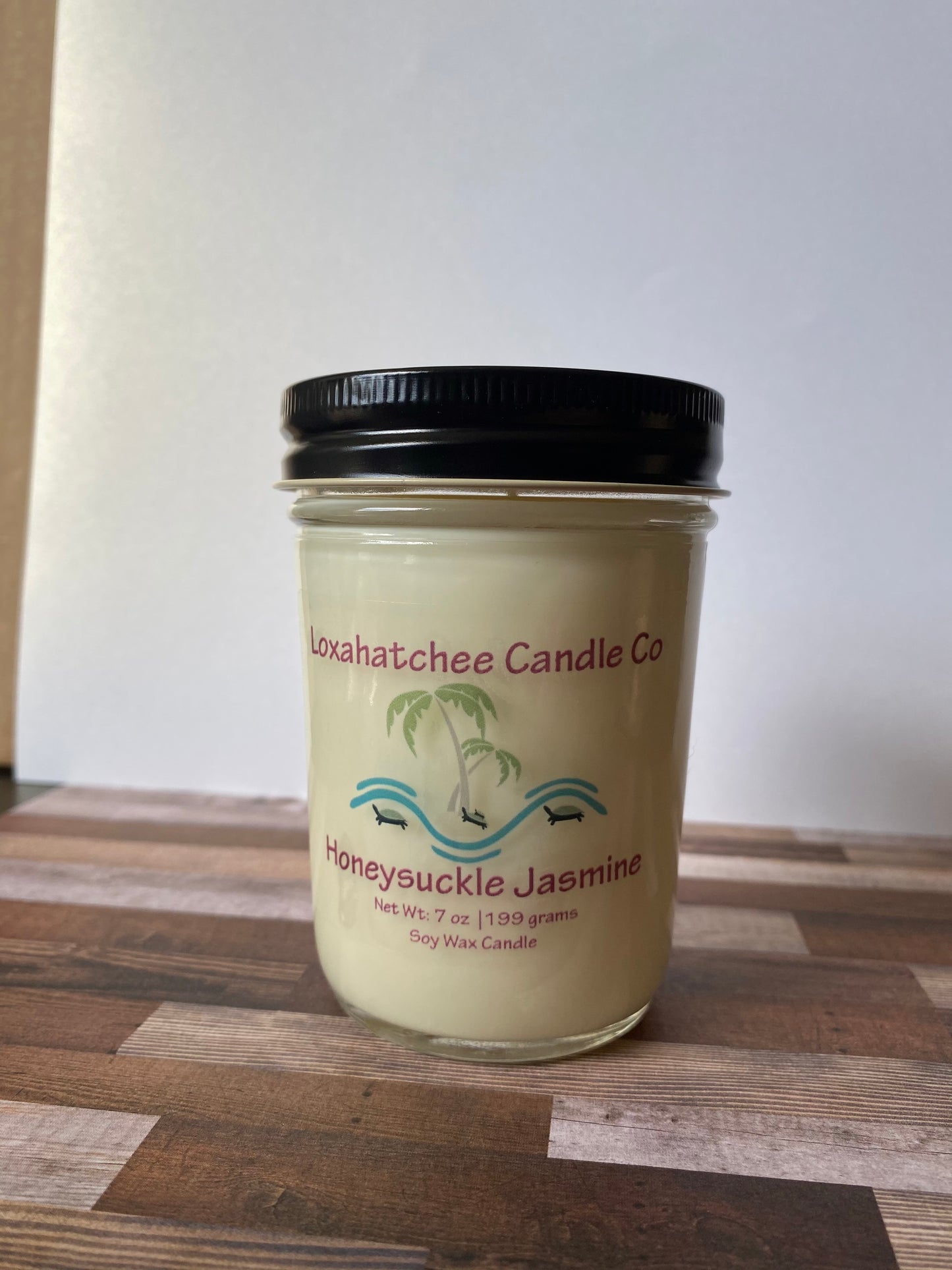 Honeysuckle Jasmine Soy Wax Candle