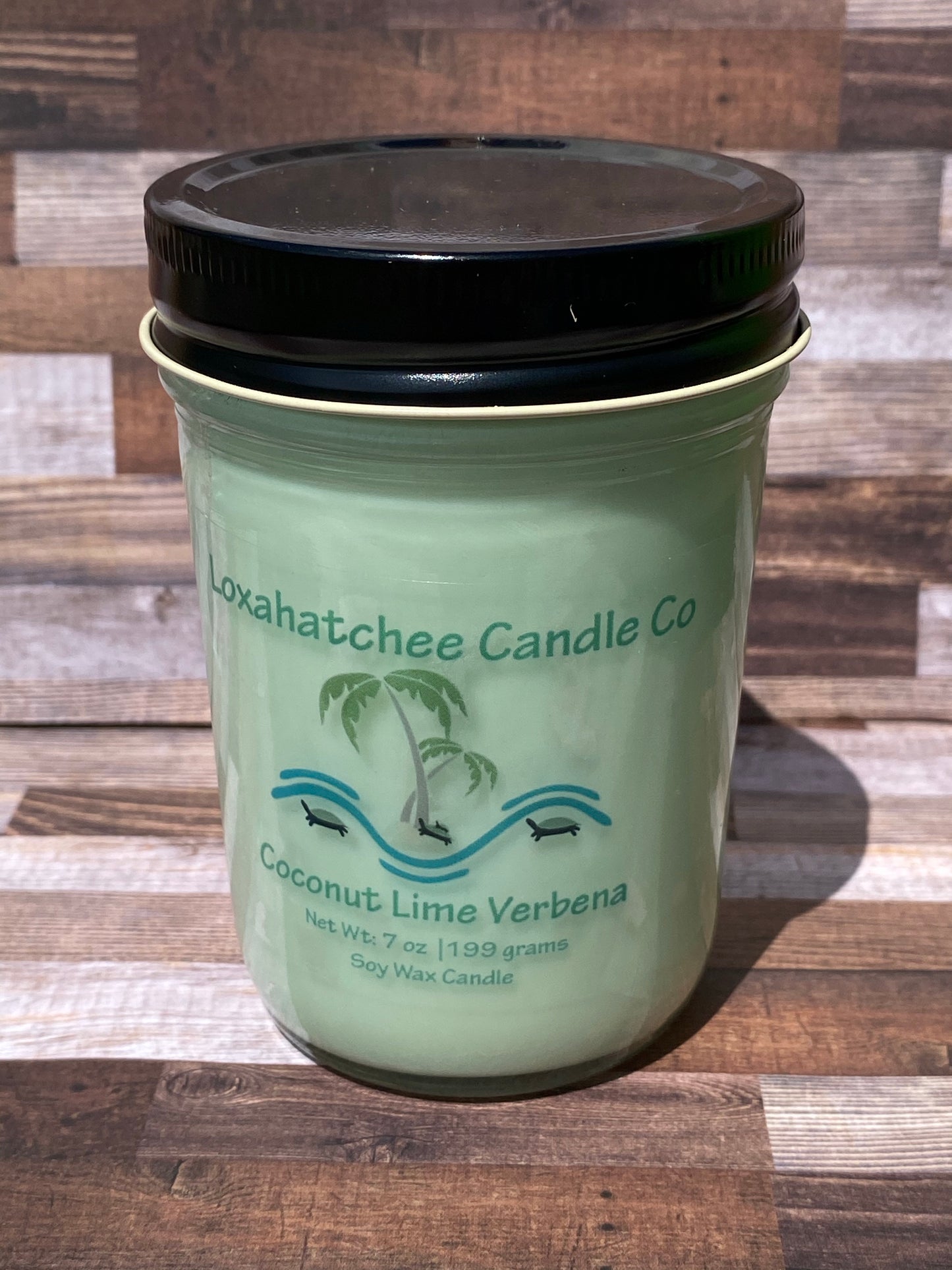 Coconut Lime Verbena Soy Wax Candle