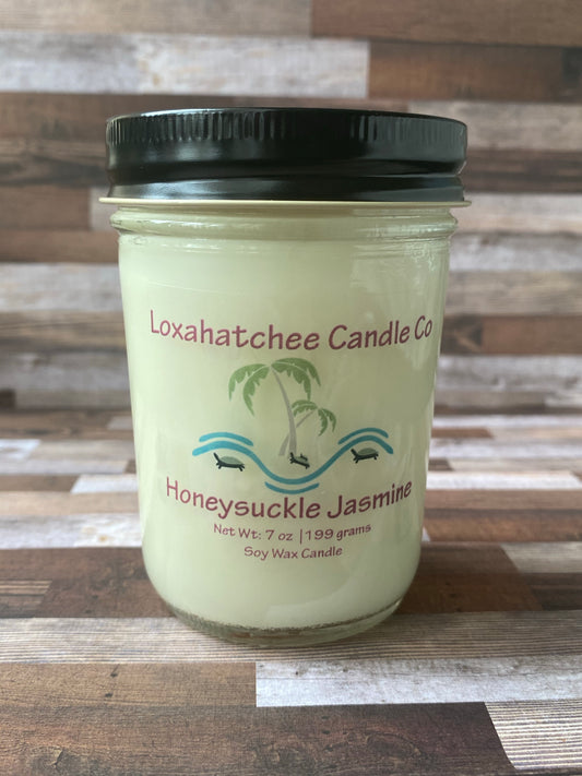 Honeysuckle Jasmine Soy Wax Candle