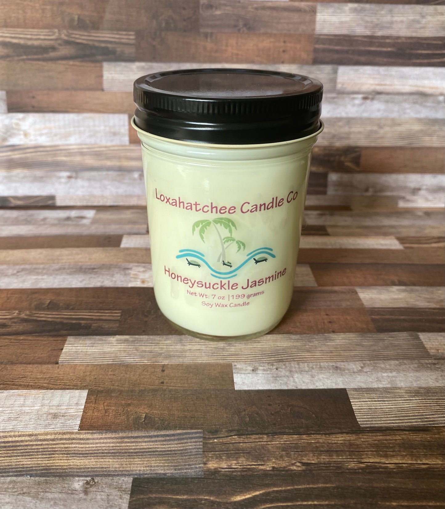 Honeysuckle Jasmine Soy Wax Candle