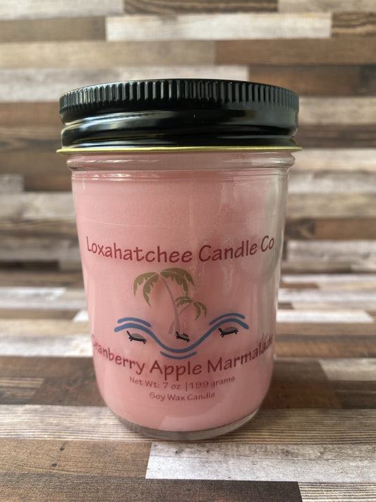 Cranberry Apple Marmalade Soy Wax Candle